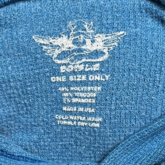 NWOT Boys Lie- Xhibition 2022 Thermal Hoodie - Picture 6 of 6